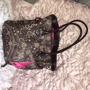 Isaac Mizrahi satchel bag